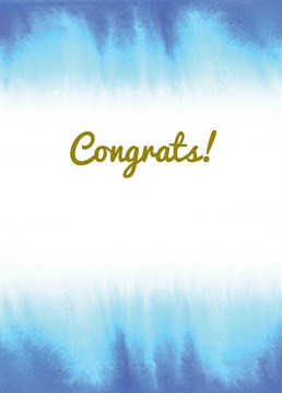 Say congratulations in the best way with this lovely Engagement card by Portico Designs.