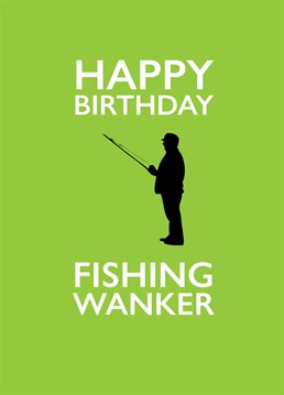 Send Birthday wishes the fishing nerd in your life with this bright and cheerful card designed by Pea Green Prints