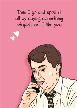 Are you as romantic as the man, the myth, the legend: Mark Corrigan? Then send them this hilarious anniversary card by Pedges Houseboat.