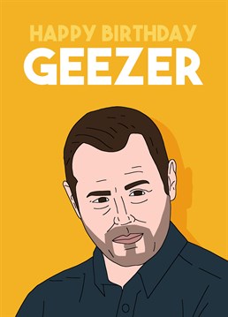 Don't be a mug, send an Eastenders fan this funny birthday card and have Mick Carter call them a top geezer.
