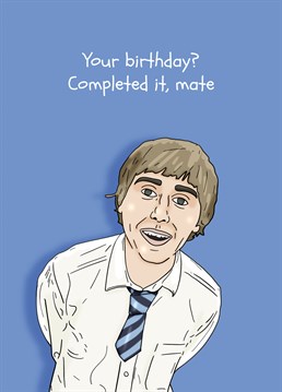 Know someone just like Jay? Everybody does! Wish them a very happy birthday with this hilarious card by Pedges Houseboat.