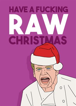 Got a Gordon Ramsey type coming for Christmas? Then this hilarious Pedges Houseboat card is perfect for them.
