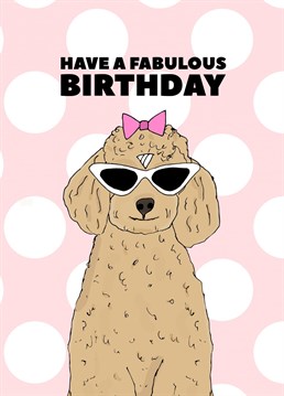 Treat them to this brilliant Birthday card by Pearl Ivy and make their day!