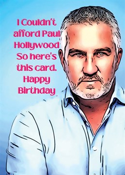 Give the gift of Paul Hollywood... well, sort of.  Designed by Proper job studio
