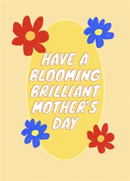 Send this super cute Mother's Day card to your mum.   Designed by proper job studio.
