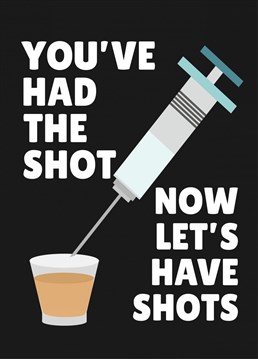 Get your vaccinated loved one this funny Anniversary card for any celebration!
