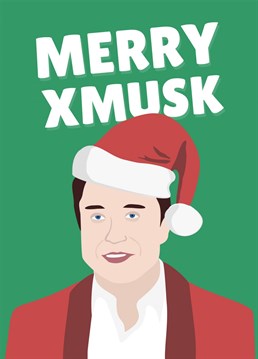 Get your celebrity fan this funny Christmas card!