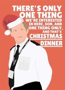 Get your TV obsessed loved one this funny Christmas card!