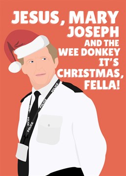 Get your TV obsessed loved one this funny Christmas Card!