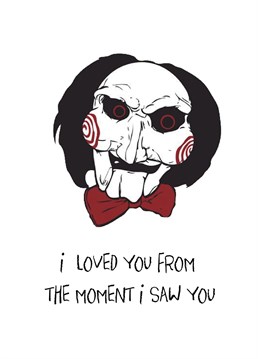 Send this card to your horror loving Valentine.