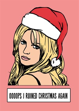 Send this Christmas card to a Britney lover