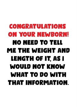 Send this card to celebrate a newborn