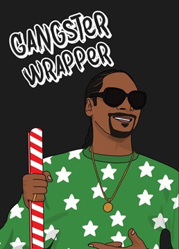 Wish your loved one a Merry Christmas with this Snoop Dogg inspired card!