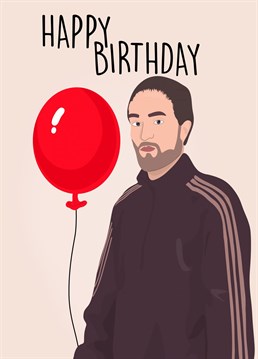 Wish your loved one a very Happy Birthday, courtesy of a cursed Robert Pattinson. Designed by Pink And Pip.