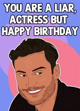 Did anyone order an Italian snack? Wish them a happy birthday with this hilarious Love Island inspired card. Now get the fuck out!