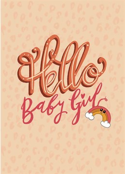 Welcome that new little bundle of joy into the world with this cute card!