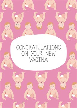 Congratulate a new mum on her, um, new look with this Paper Plane card and let her know she's looking as fantastic as ever!