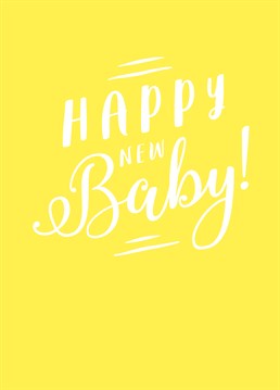 Congratulate them on their brand-new baby with this Paper Plane card and make sure they cherish every moment.