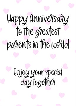 Help them to celebrate their special day with this lovely, heartwarming Anniversary card.