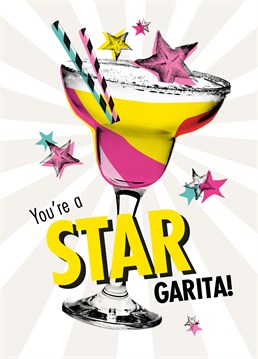 Could have called them a Pornstar, but it doesn't have quite the same effect. Celebrate a Margarita lover with this fun Papagrazi design.