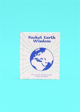 Pocket Wisdom: Earth. Send them something a little cheeky with this brilliant Scribbler gift and trust us, they won't be disappointed!