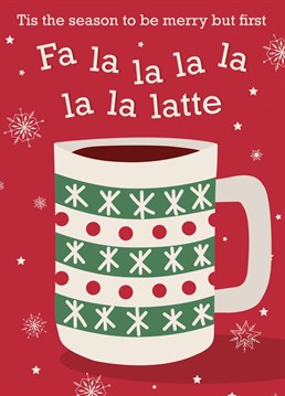 Who needs coffee before presents, especially when the children get up up super early!
