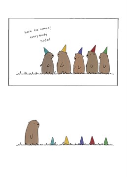 Send this adorable Redback card to someone on their birthday, especially if you're planning a surprise party!
