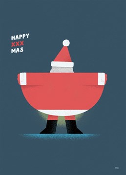 Have you been naughty? Send flasher Santa to wish them a merry x-rated Christmas with this cheeky Redback design.