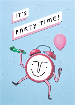 It's their birthday which means it's party time! Send birthday wishes to a loved one with this fun card designed by Redback.