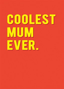 Cool Mum's deserve cool cards. Send your Mum some love with this fun and colourful card by Redback.