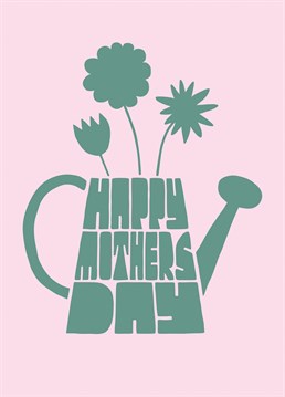 if you're planning to send your Mum flowers for Mother's Day, why not send this Roisin Cafferty card instead? On second thoughts, send both!