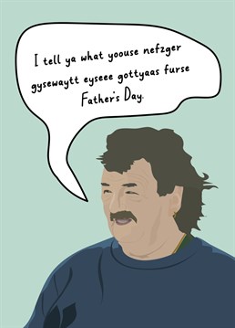 Send your Dad this funny Clarkson's Farm themed nonsense Father's Day card!