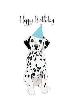 Happy Birthday to all your Dalmatian lovers.