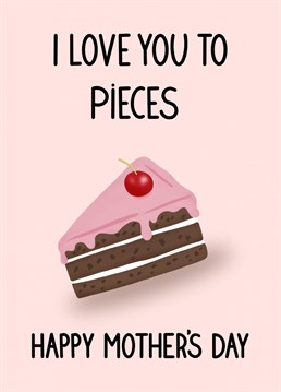 Wish your mum a Happy Mother's Day with this cute and funny card.
