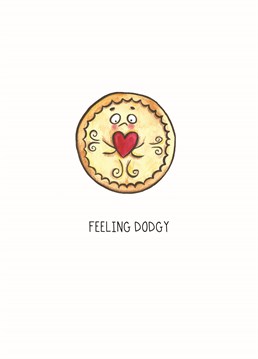 A great get well soon card featuring one of the UK's favourite biscuits! A card that makes you kind of hungry designed by Roh Noh.