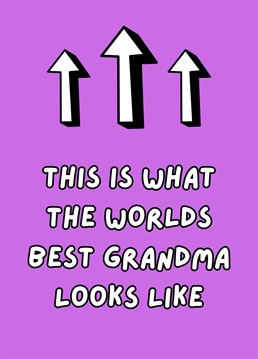 This year send your grandma this heartfelt card and use it as the perfect excuse to take a cheeky selfie. Perfect for birthdays, anniversaries, Mother's Day, or even just to send a smile. By Rooster Cards.