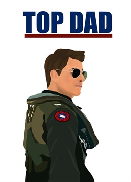 Does he feel the need, the need for speed? Send your dad this Top Gun inspired Maverick card this Father's Day!