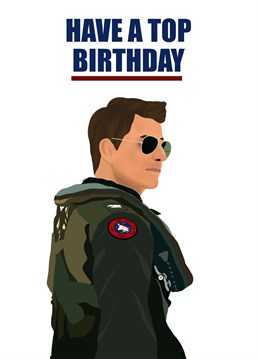 Show that loving feeling and send this Top Gun Maverick inspired card!