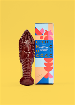 Make your other halves Valentine's Day extra special with the Chococo Dark Chocolate Love Lobster! Indulge guilt-free with the sustainable, ethical, and slave-free chocolate which won the 2023 Gold Great Taste Award and is also naturally perfect for plant-based and vegan individuals.&nbsp;<br />
<br />
The 23cm long, fun 3D lobster design is crafted using 72% dark chocolate from Ecuador and is bursting with flavors of purple fruits with a smooth, delightful finish. Plus, it comes in 100% plastic-free packaging.<br />
<br />
Ingredients: Ecuador origin dark chocolate 100% (cocoa mass, cane sugar, cocoa butter, sunflower lecithin). Dark chocolate contains 72% (min) cocoa solids.