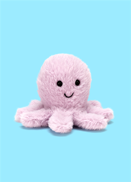 <p>Get a wriggle on with this Jellycat Fluffy Octopus! This lavender sweetie is bright-eyed, smiley and cloudy-soft, with cute chunky arms to squidge and snuggle. Pop an octopus in your pocket, and any time you need a hand, you'll have eight right there!</p>