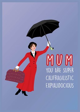 She's your very own Mary Poppins, so say thanks this Mother's Day with this cute Rumble Cards design.