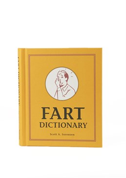 There's a fart in the Fart Dictionary for everyone!. Featuring whimsical art work throughout.. Ideal gift for fart gigglers.. Make it easy to define a fart.. From politics to poetry - this guide has it all.. Ever been so disturbed by your own or someone else's wind that it's caused you to want to nickname it? Well, now you can categorise even the foulest of bodily odours thanks to the Fart Dictionary. Complete with some hilarious artwork, this handy guide gives you some shining examples such as &ldquo;the apple fart; a fart that keeps the doctor away&rdquo;, &ldquo;boomerang fart; a fart which has somehow returned to haunt you&rdquo; as well as many more. Dr Johnson would have been proud of this book, it's a lot funnier than the original dictionary and perhaps even more informative. It's the perfect gift for any guff criminal in your life and makes great stocking fillers as well as  presents.