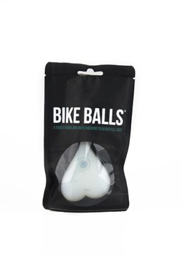 Be safe but hilarious with these Bike Balls.. Balls will sway with a red glow.. Fits perfectly around your bike seat rail. A gentle squeeze changes the light mode for what you need.. Durable design is splash and water resistant.. Cyclists just aren't popular. It's a fact, something we have to accept in the ever more congested roads. Give some miserable drivers a small thanks to flashing your balls. To be more precise, these flashing balls that emit a bright red light, the balls that won't get you arrested. Simply attach this dangly design to your bike seat rail and give them a gentle squeeze to change light modes. Built with maximum durability in mind, these novelty nuts are water resistant and splash proof thanks to the silicone design. The light is a powerful and long lasting LED bulb that will shine as bright as any bike lights on the market and provide a jiggling sight of joy to anyone you pass. Be safe and sound on the roads and say bollocks to bad drivers with this hilarious pair. &nbsp; Cards and gifts are sent separately. View our Delivery page for more details on Gift processing and delivery times.