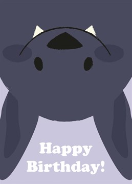 The Happy Birthday Bat card is a great way to celebrate a loved one's birthday.
