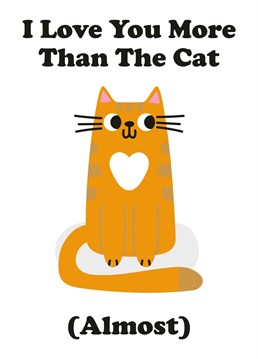 For the one you love more than the cat (almost). By Studio Boketto.
