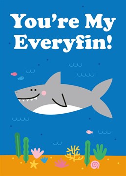 Send this fin-tastic card to your fave this Valentines Day! By Studio Boketto.