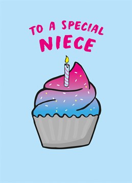 Wish your niece a very happy birthday with this adorable card by Scribbler.
