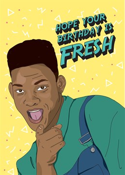 Let's get jiggy with it for your birthday with this fresh Scribbler card.