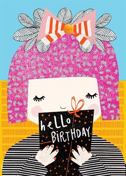 Say happy birthday to someone special with this beautiful card by Scribbler.