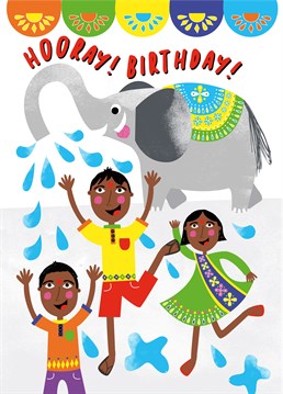 It's their birthday, toot, toot! Send this adorable card by Scribbler and wish someone special a wonderful day.